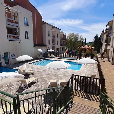 Appartement Le Blanc-Martel - Piscine, Climatisation&Parking à Gréoux-les-Bains Extérieur photo
